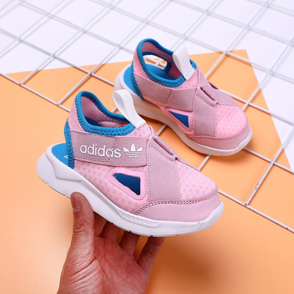 Adidas clover cross hollow sandals" pink"