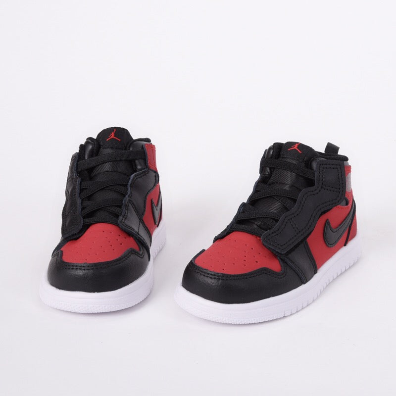 Jordan high top elastic band" black, burgundy"