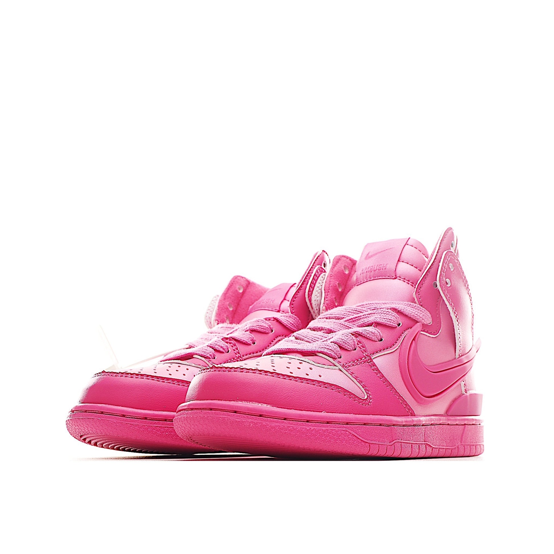 Nike Dunk High Top Swoosh " pink"