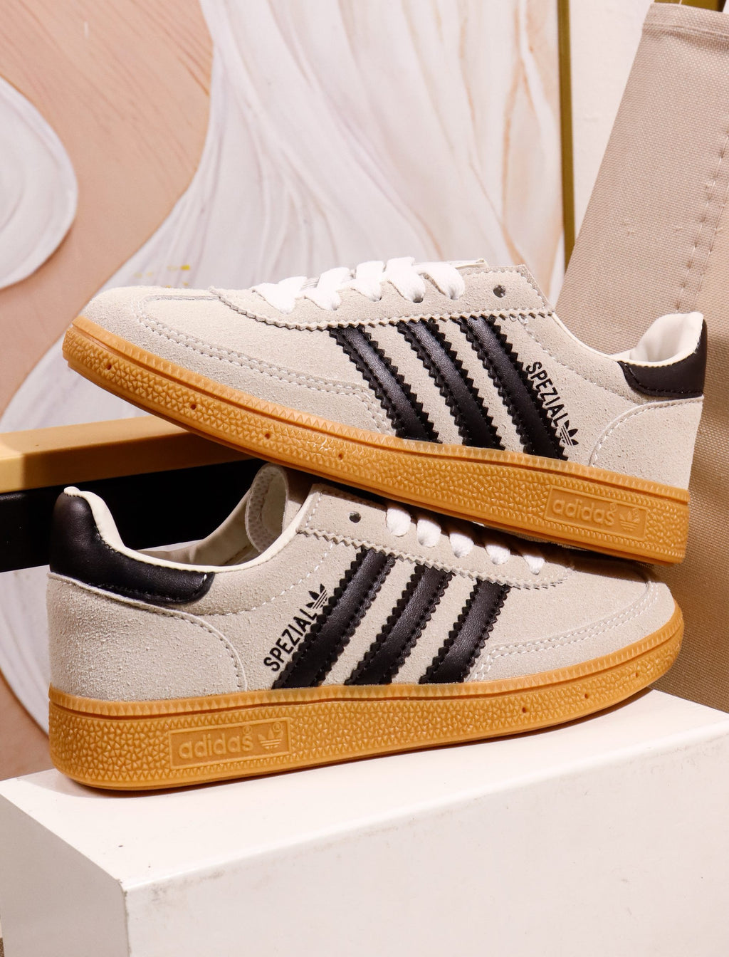 Adidas Dexter II casual children's sneakers" gray"