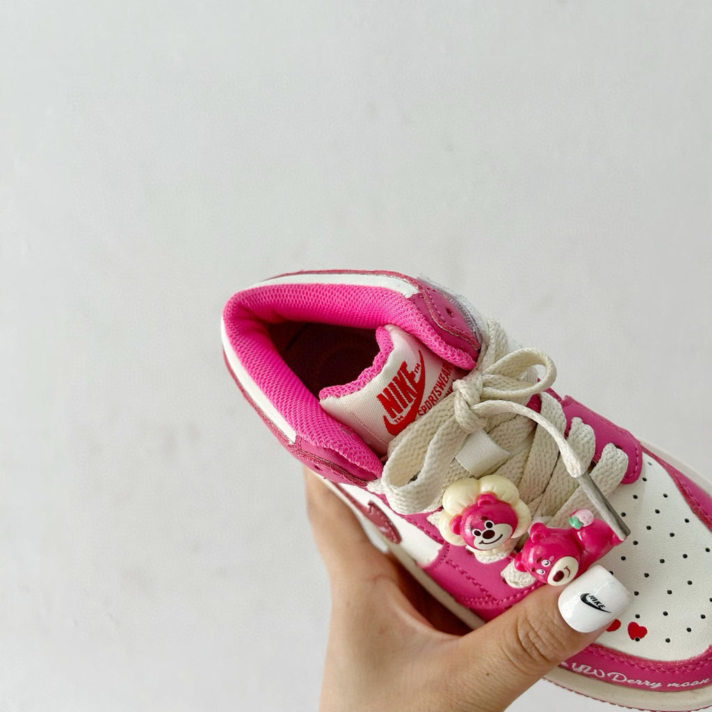 Joe 1 co-branded mid-cut children's "pink"