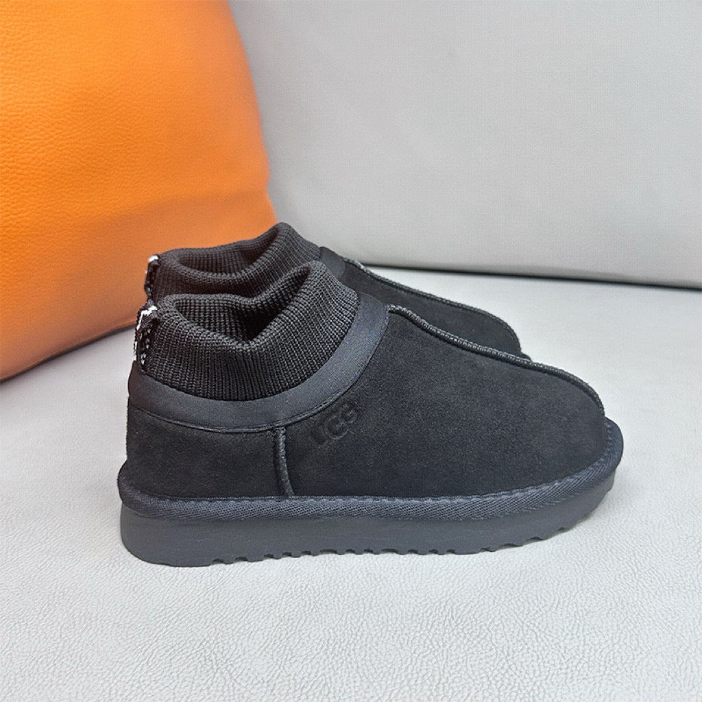 U-GG Classic short boots for kids" black"