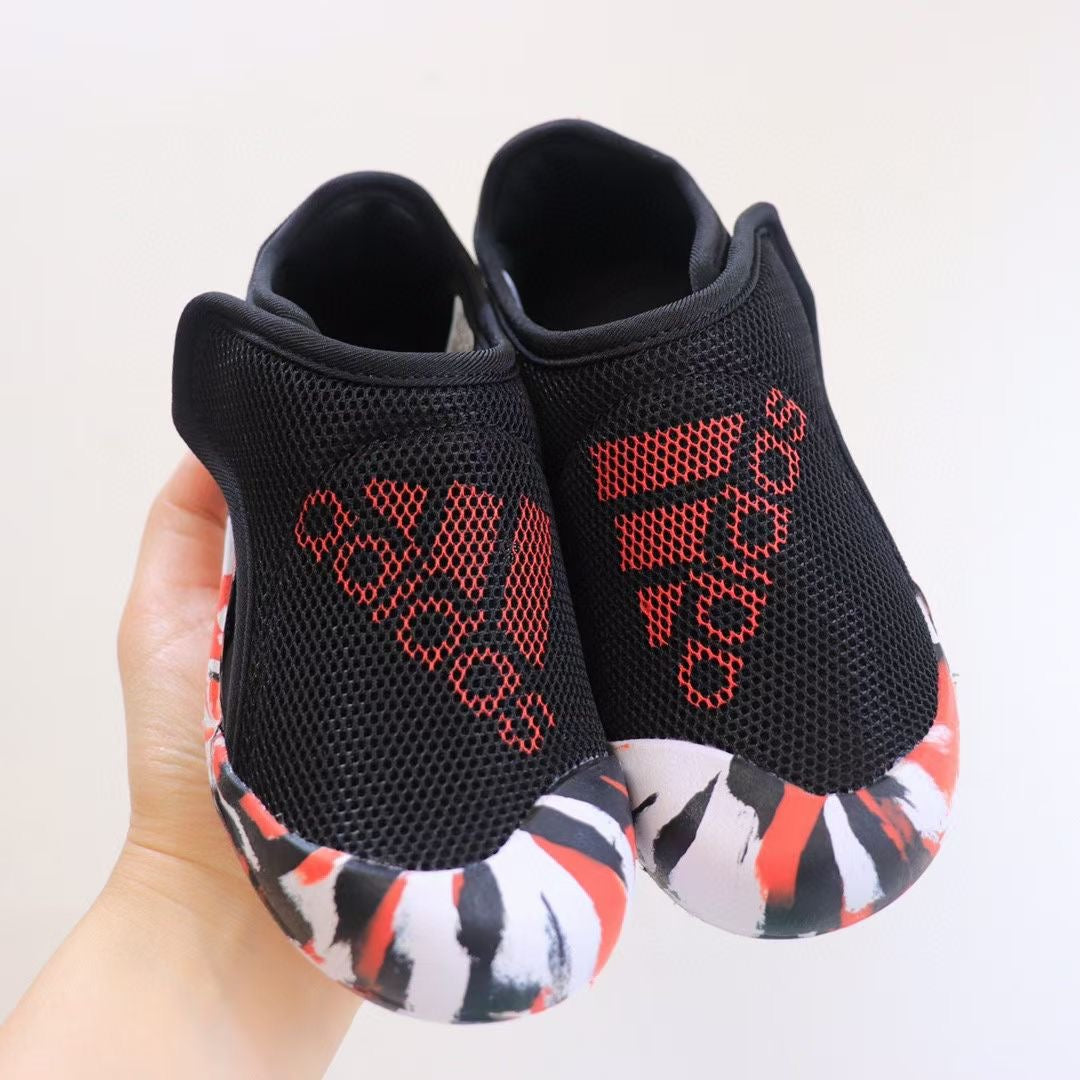 Adidas 3.0 Baotou mesh sandals "black, orange"