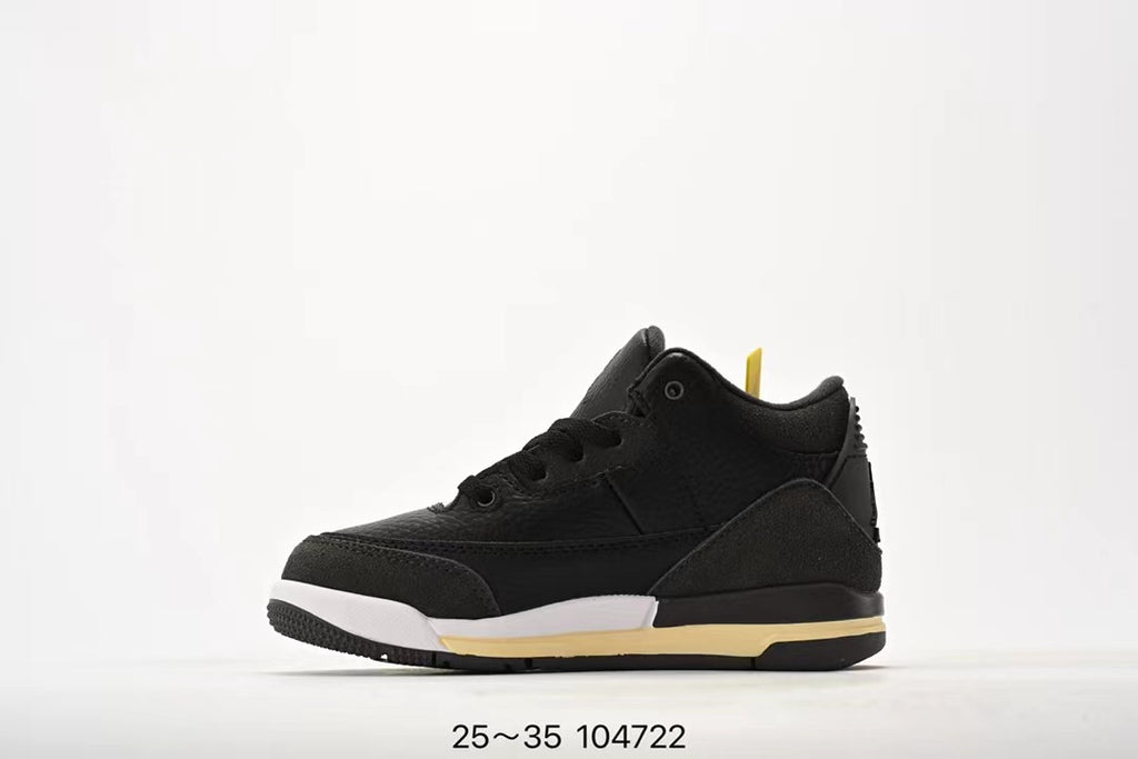 Joe 3" black, white, cream"
