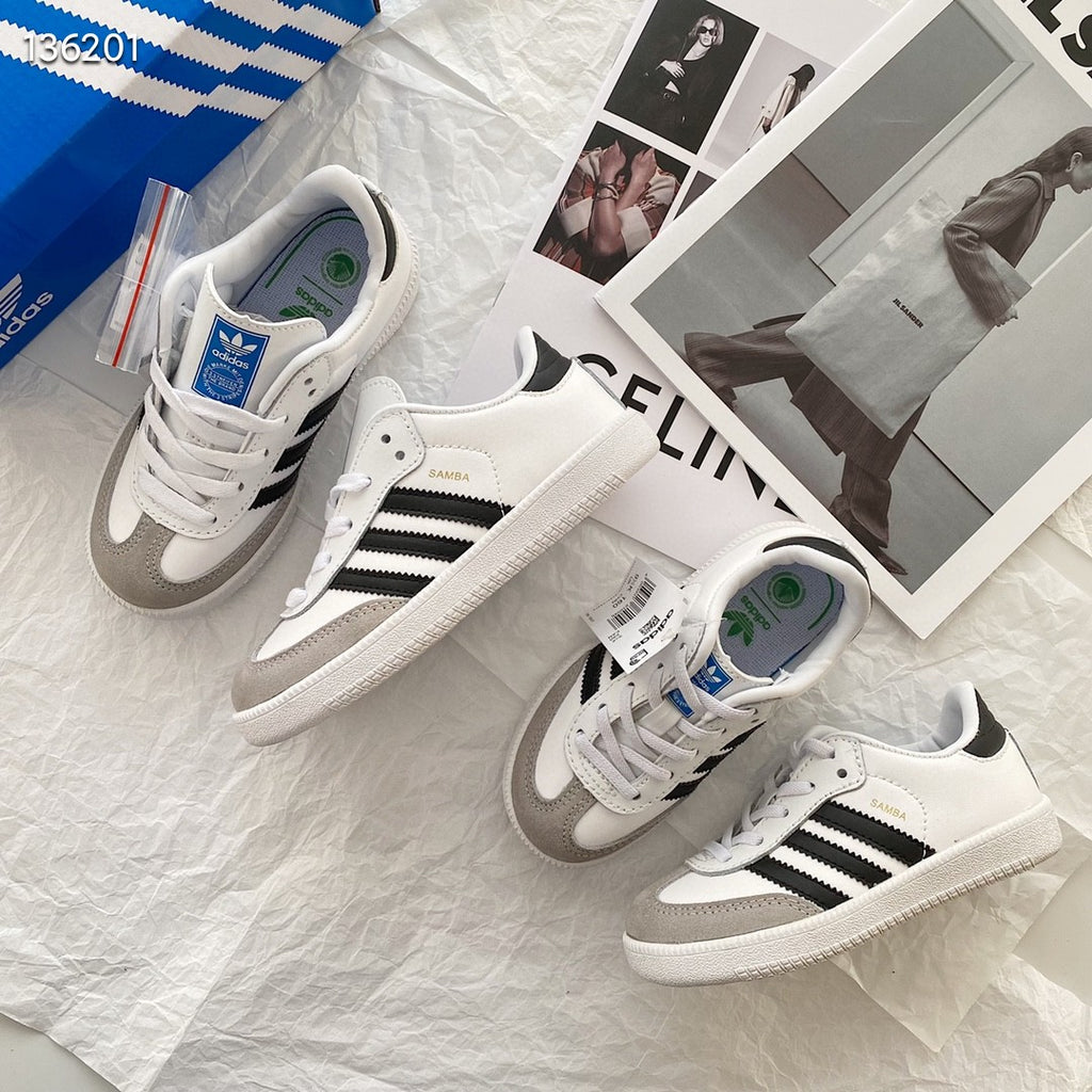 Dexun co-branded children's sneakers" gray, white"