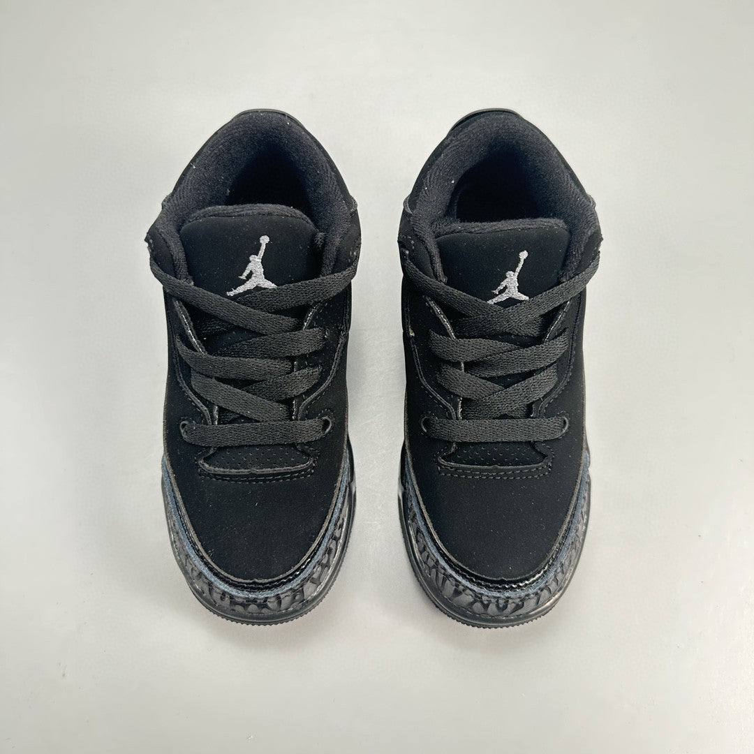 Jordan 3 children's shoes" black"