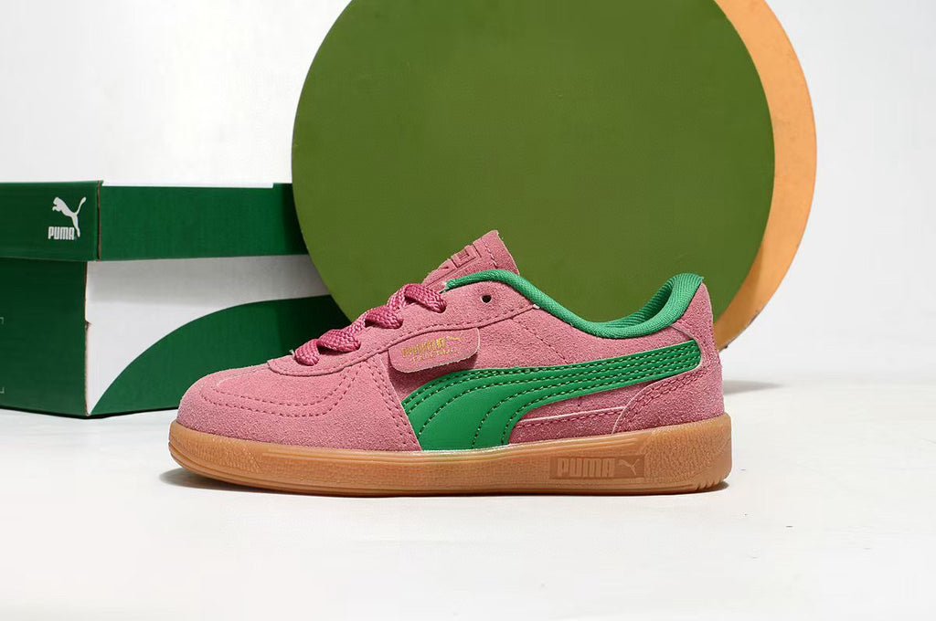 Puma Dexter joint casual children's sneakers "dark pink"