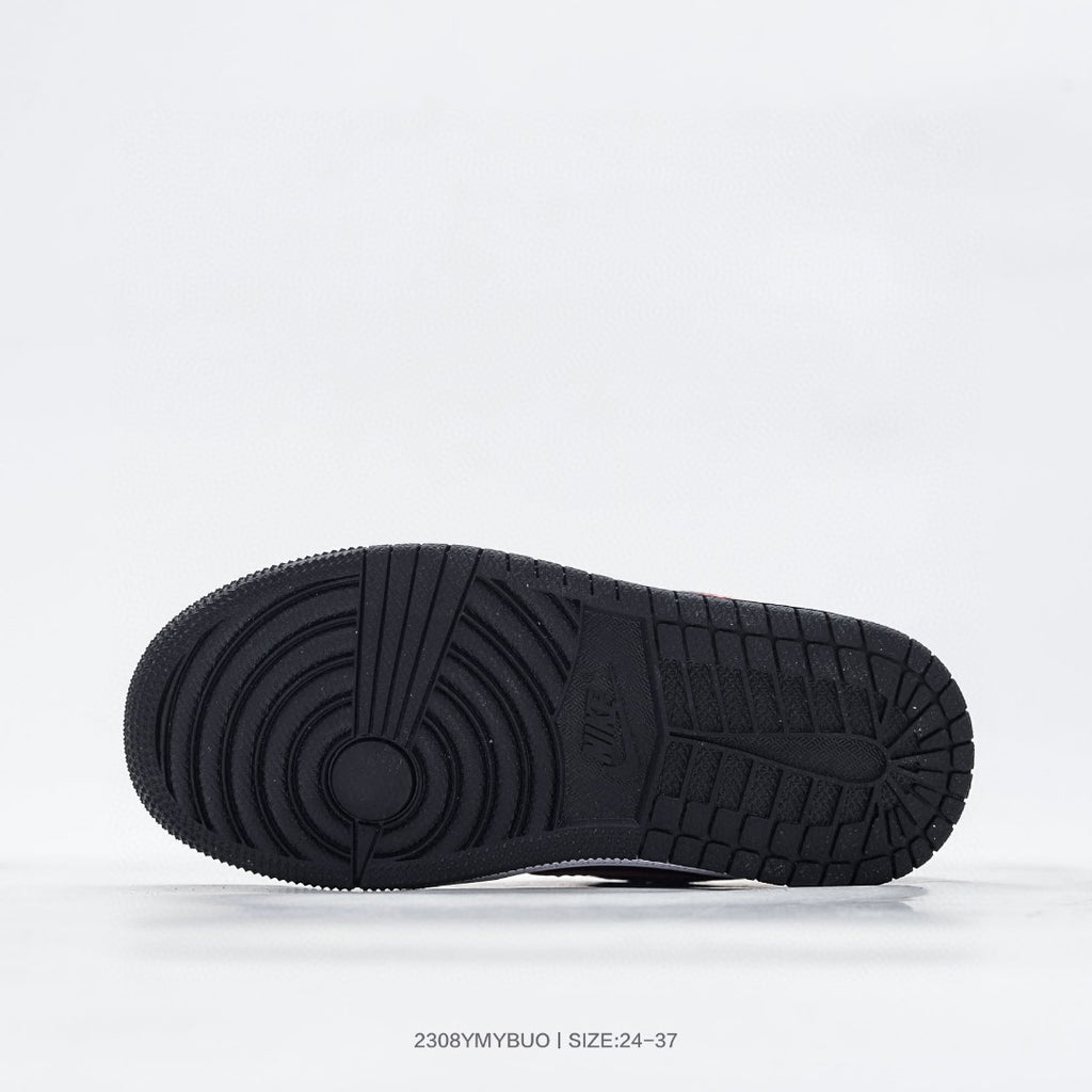 Joe 1 low-top children's shoes" black, red, white"