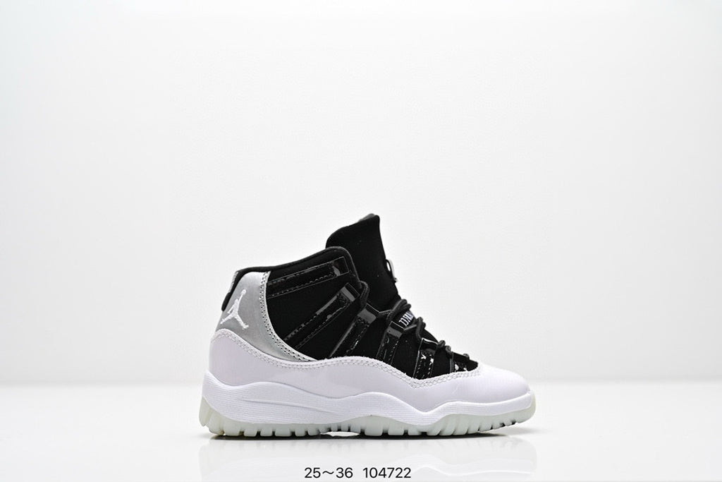 Joe 11 high-top high-quality children's shoes" basketball" Black"