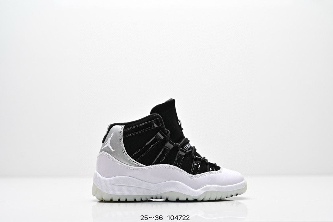 Joe 11 high-top high-quality children's shoes" basketball" Black"