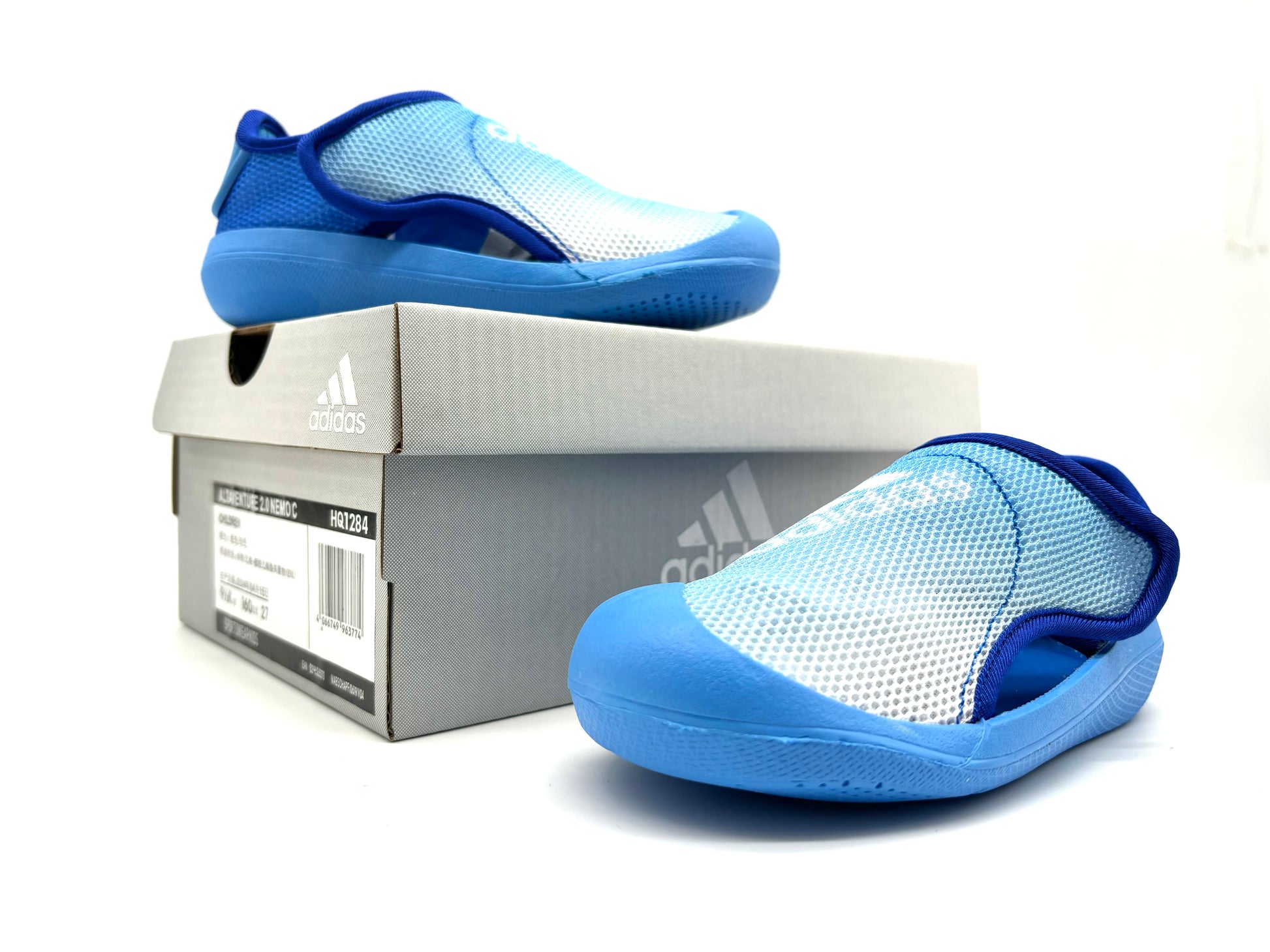 Adidas 2024 Baotou three-generation sandals " sky blue"