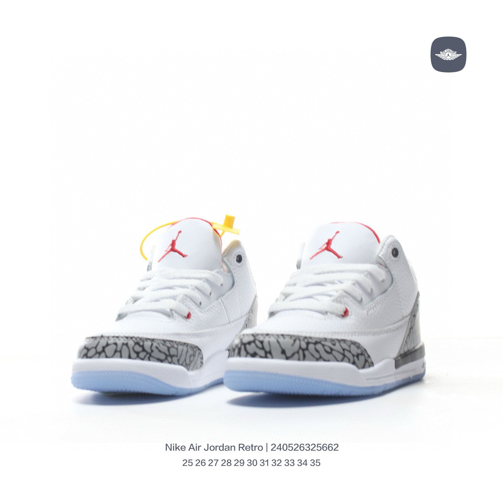 Joe 3"white, blue"