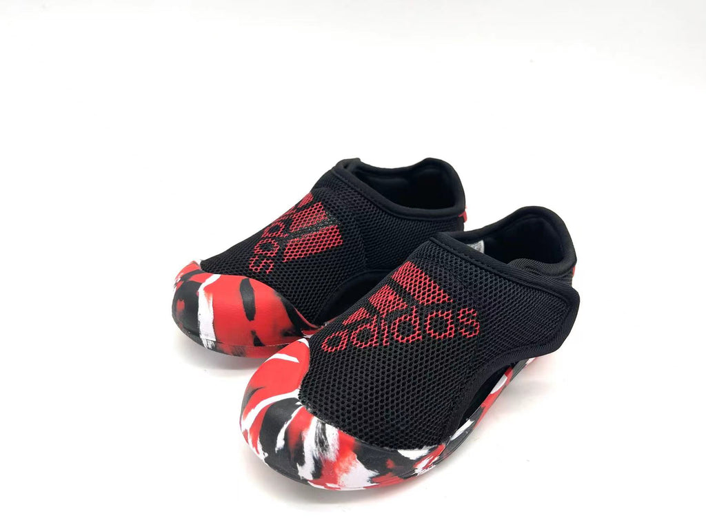 Adidas 2024 Baotou three-generation sandals "black, orange"