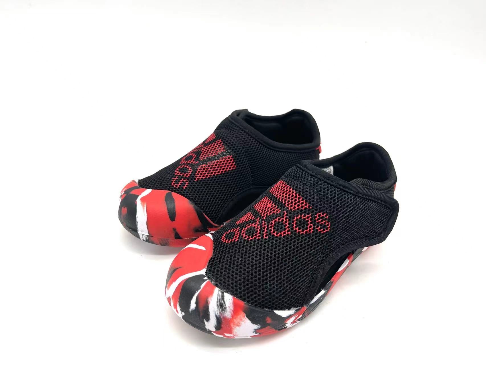 Adidas 2024 Baotou three-generation sandals "black, orange"