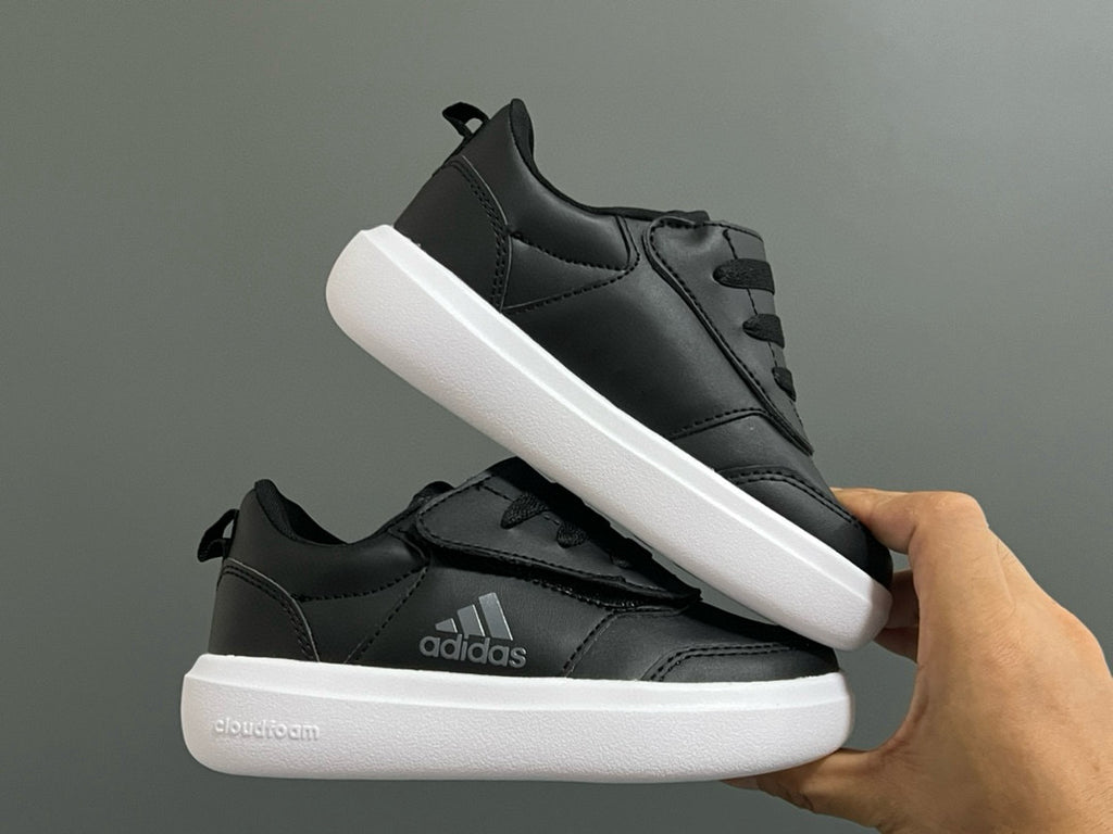 Adidas Little Dragon joint Velcro children's shoes" black"
