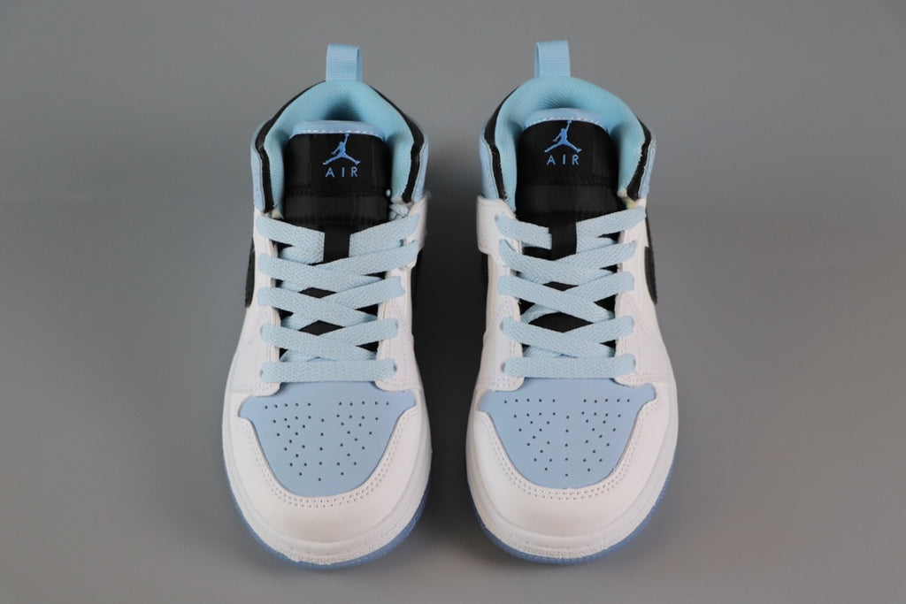AJ-112" white, sky blue"