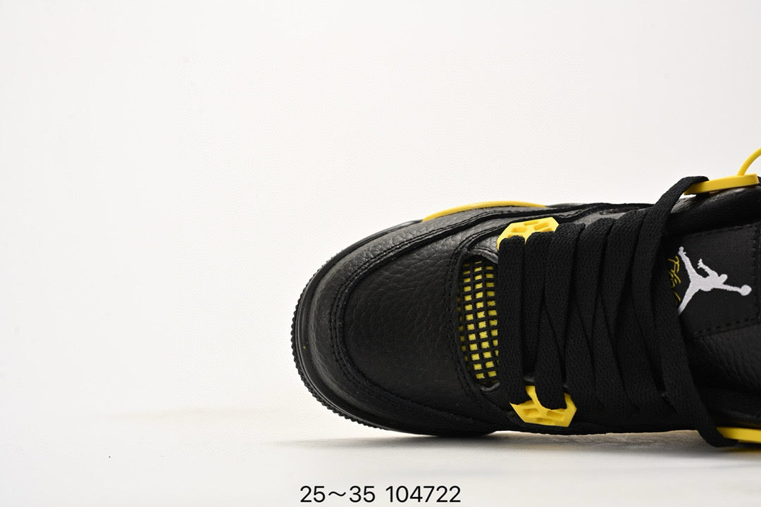 Joe 4 air cushion high quality children's shoes " black, yellow"