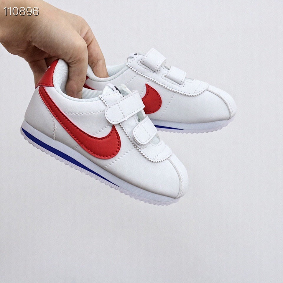 Nike Forrest Gump Children's Shoes New Factory" white, red"