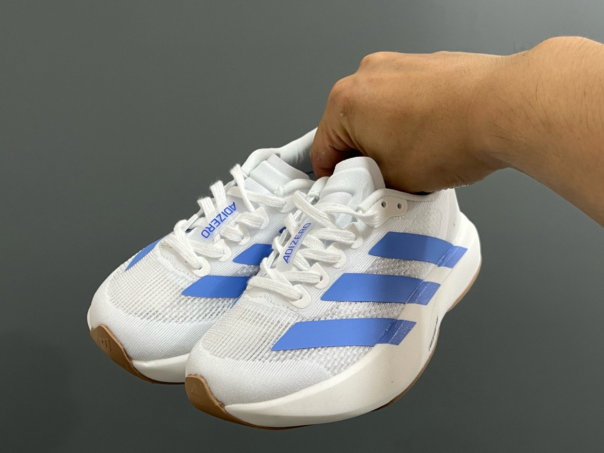 Adidas ADIZERO ADIOS PRO EVO 1" white, &blue"