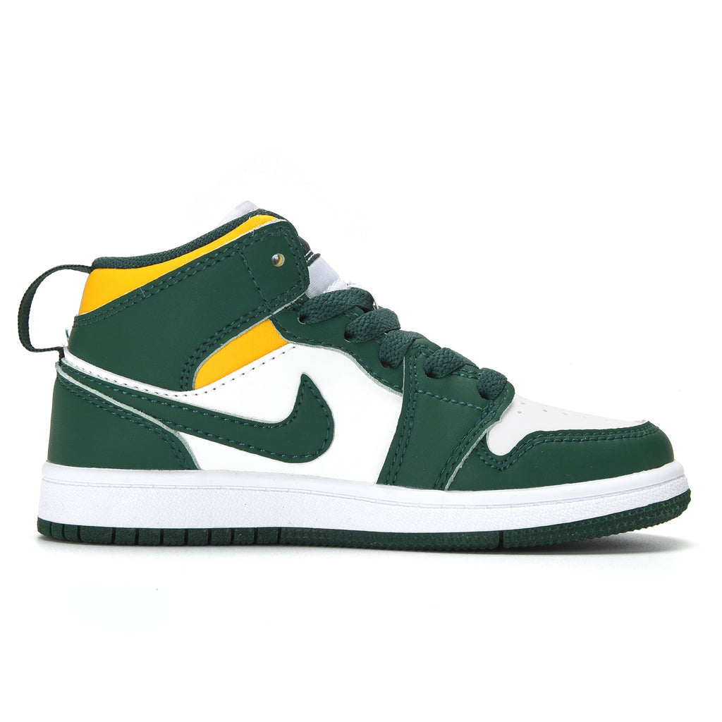 AJ-112" white, green"