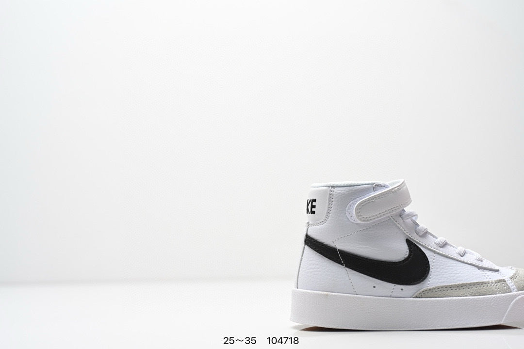Nike Trail Blazers High-Top Velcro Kids Shoes