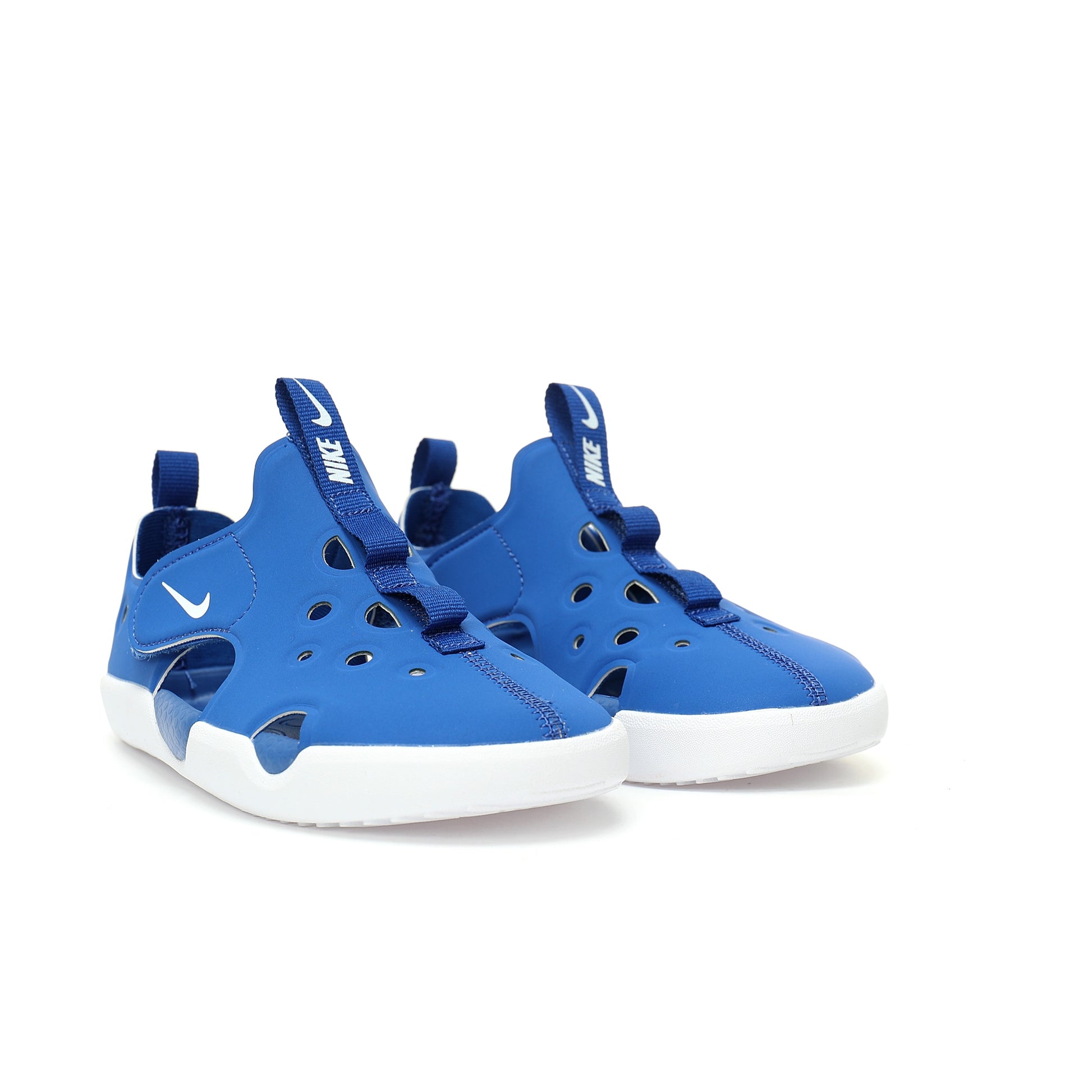 NK new SUNRAY PROTECT 4th generation children's beach hollow sandals" Blue"