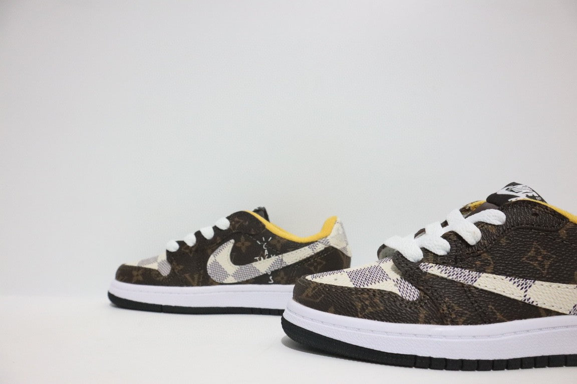 Jordan low-top hook series" Dark Brown"