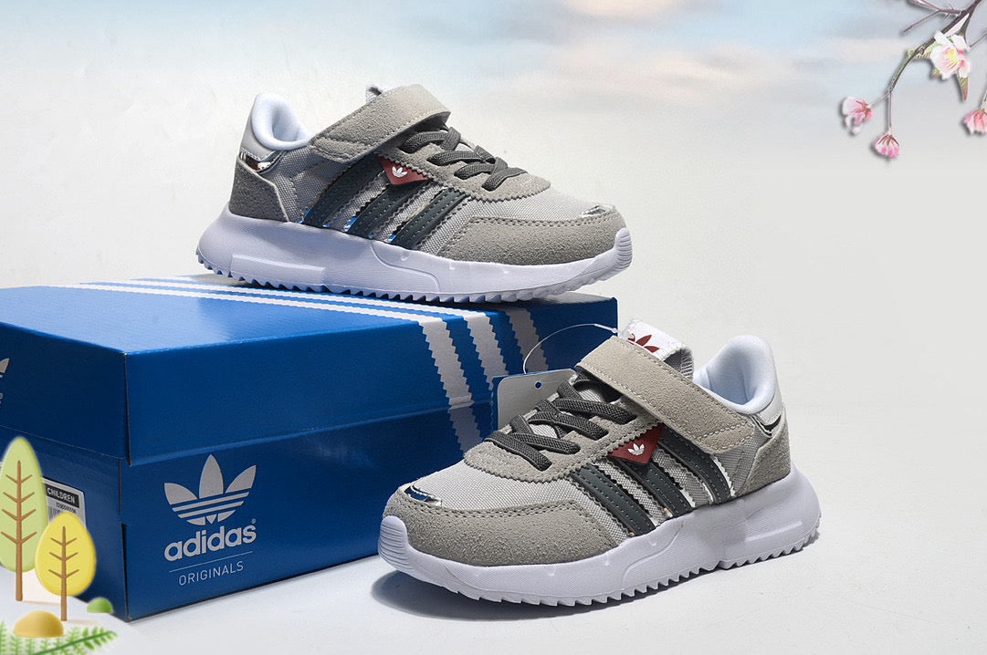 Adidas single buckle elastic band" gray"