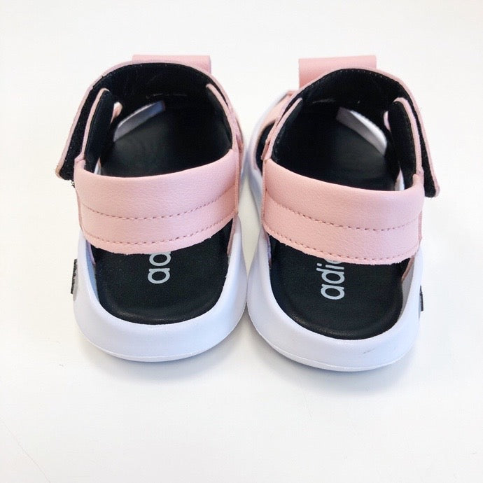 Adidas full leather bread head sandals" pink"