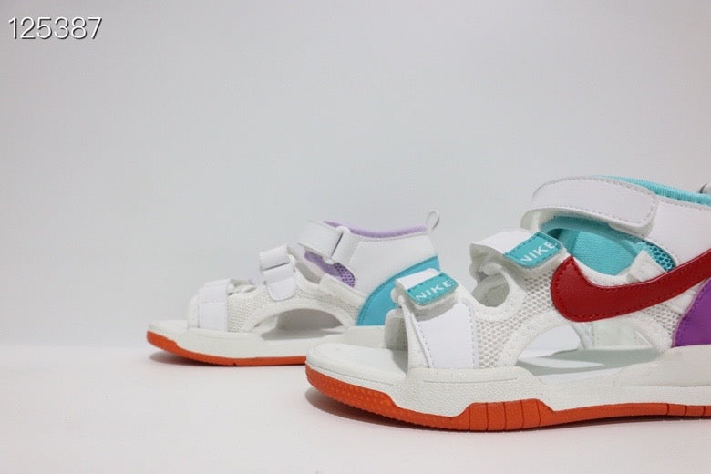 NK high top Velcro children's sandals"white"