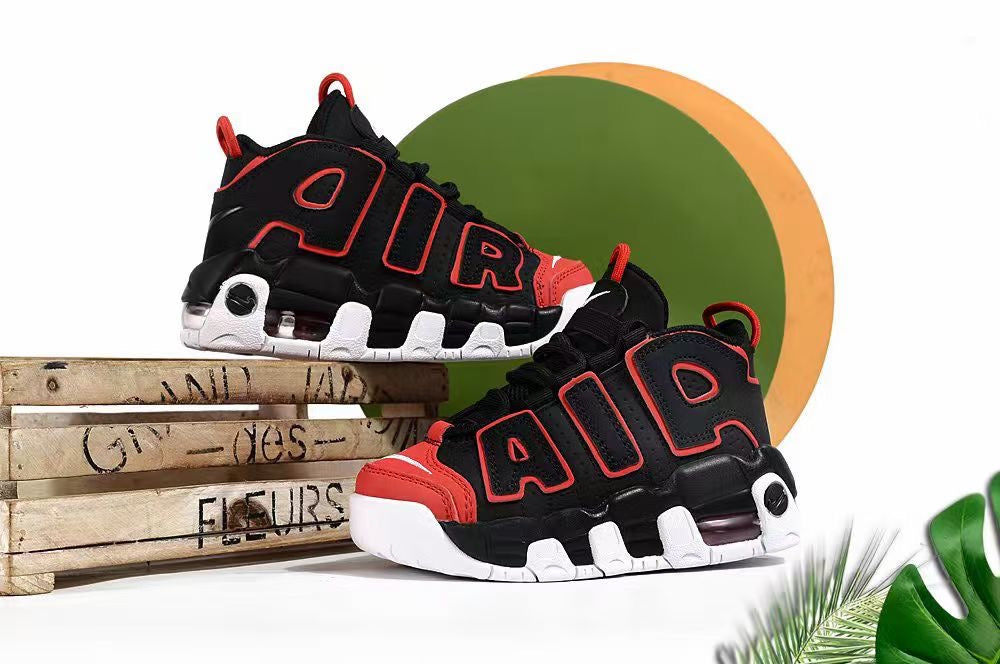 Pippen kids' shoes" black, red"