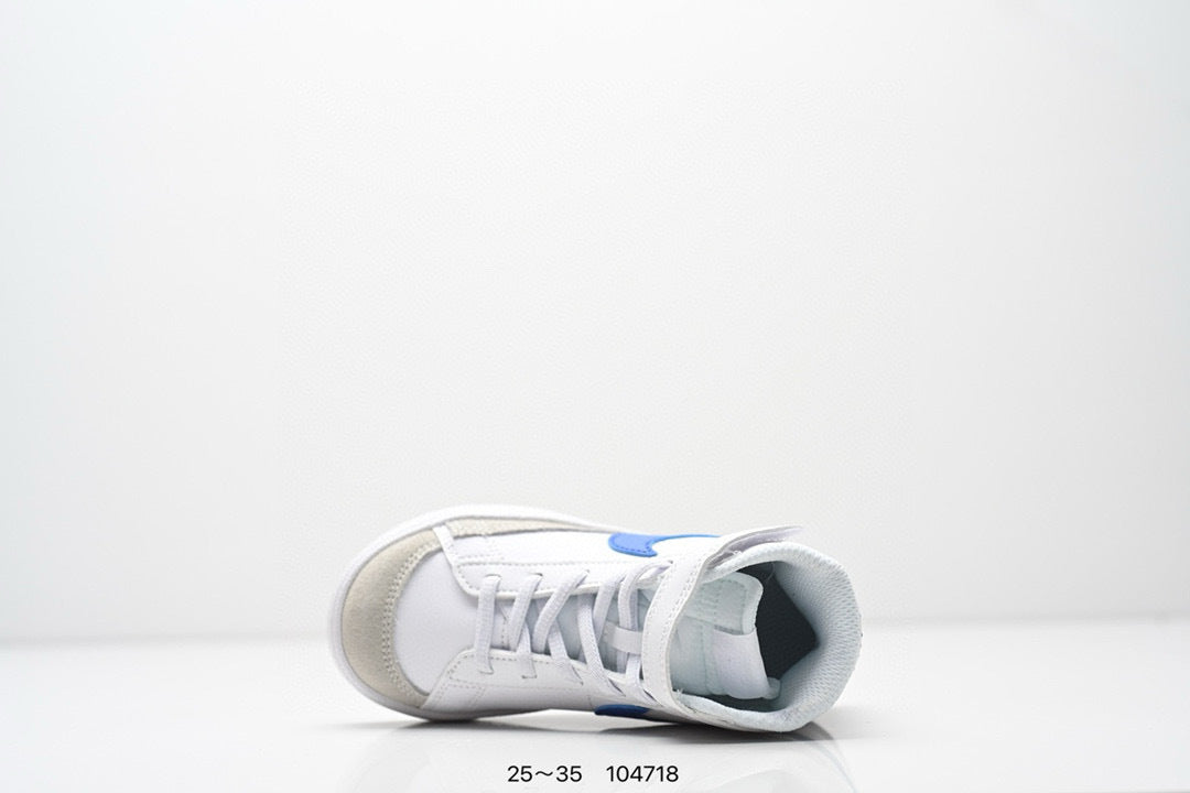 Nike Trail Blazers High-Top Velcro Kids Shoes