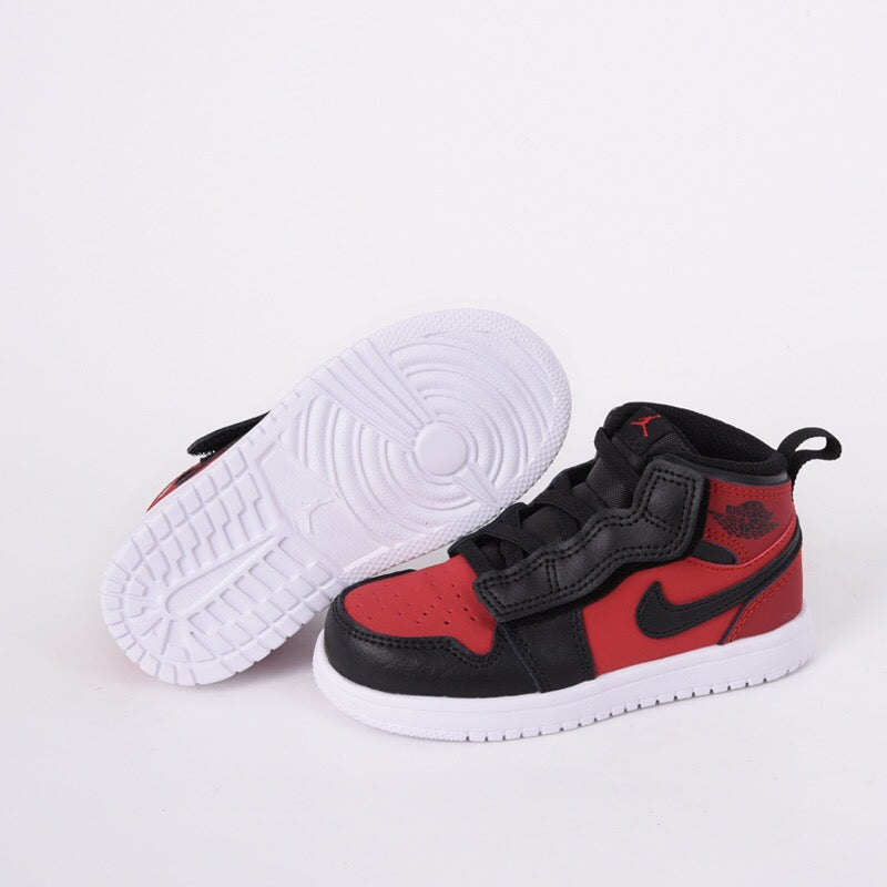 Jordan high top elastic band" black, burgundy"