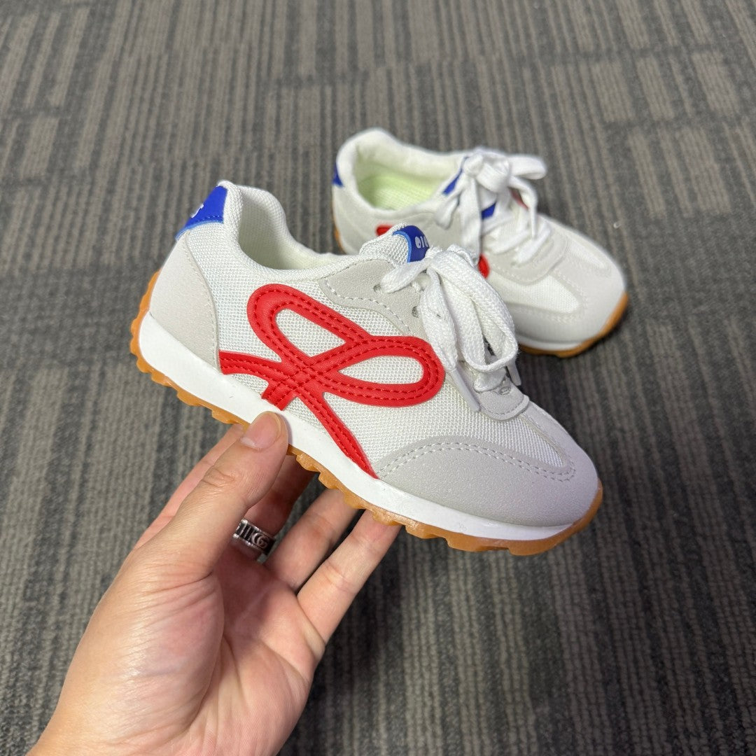 ASICS LOEWE co-branded model" off-white/light gray"