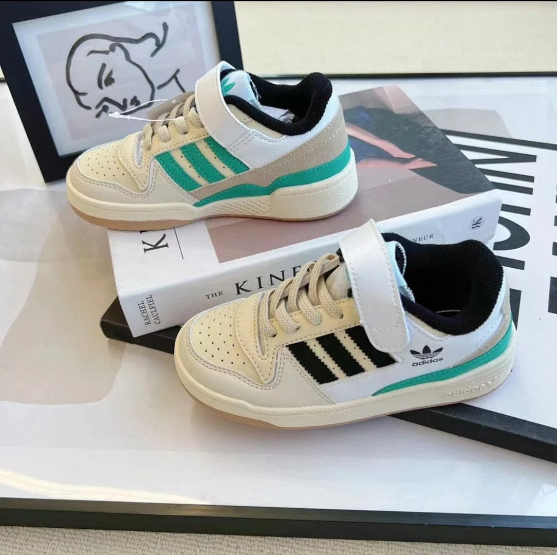Adidas Forum 84 Campus Series" white, black, green"