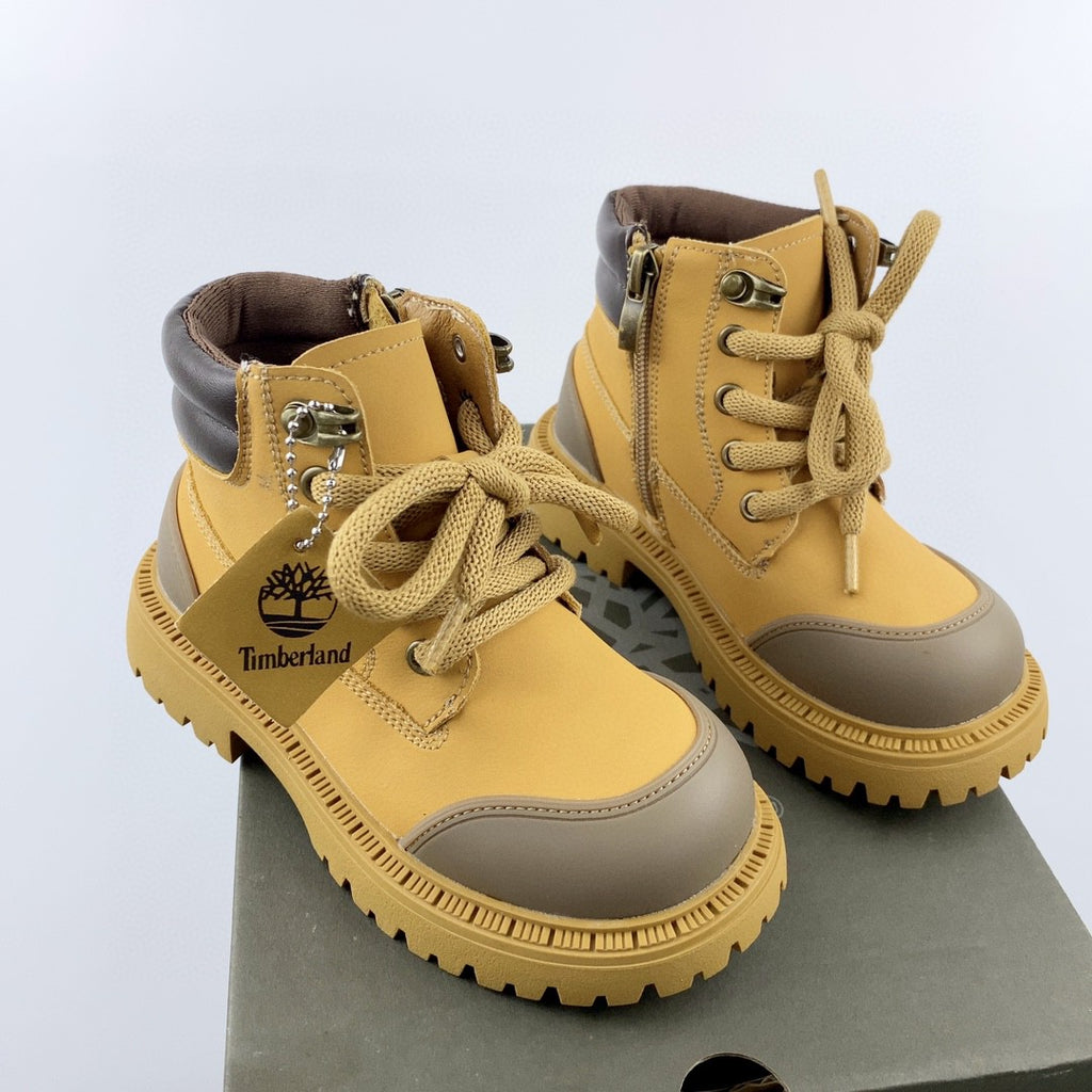 Timberland children's martin boots" camel"