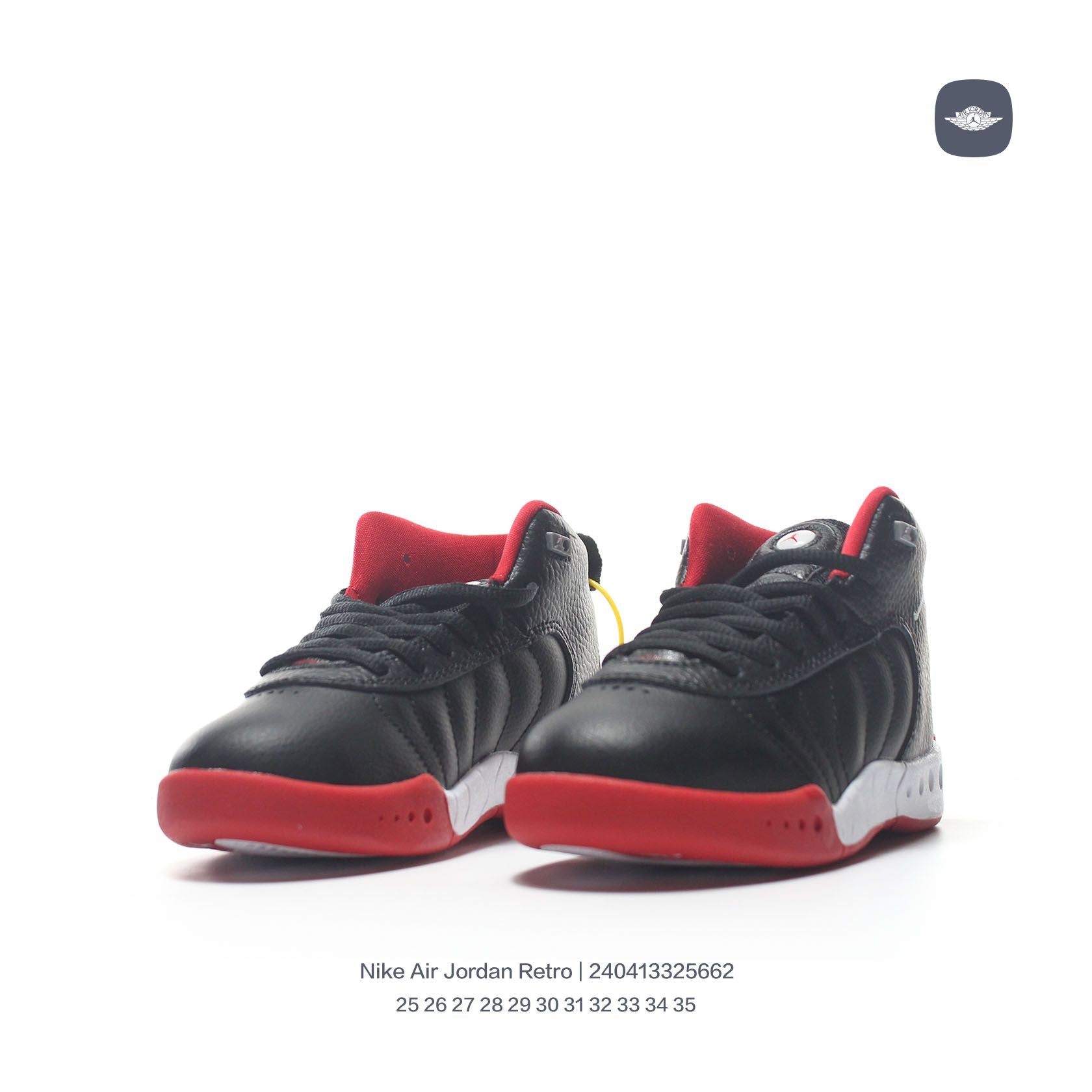 Jordan Retro-combat basketball shoes " black, red"