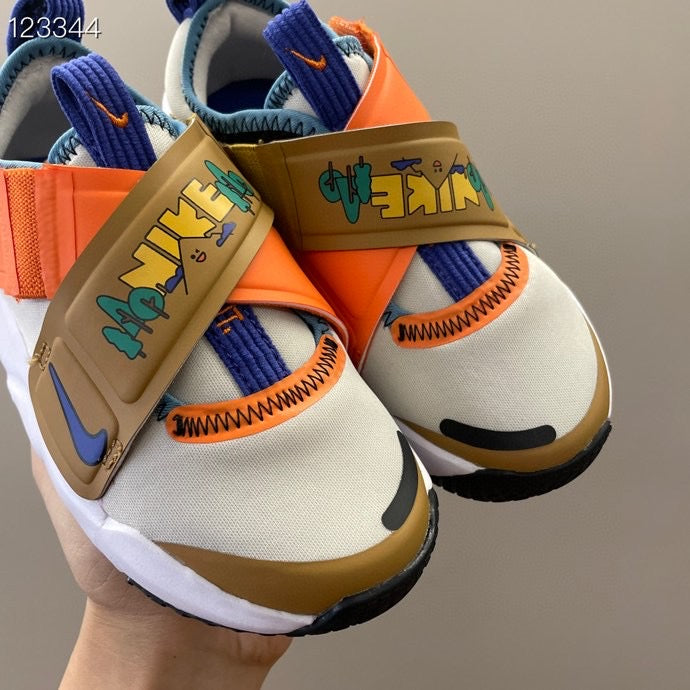 Nike Flying Saucer FA Cross Velcro" white, brown, orange"