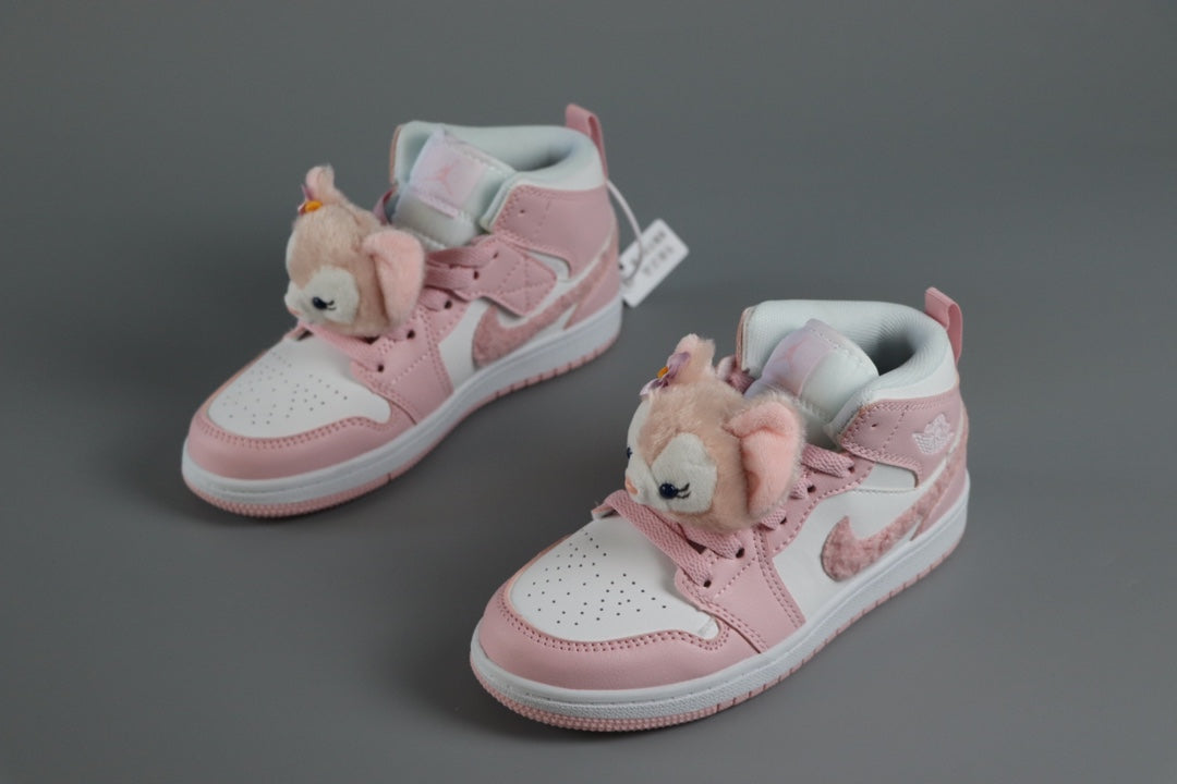 AJ-89 " baby pink, cream"