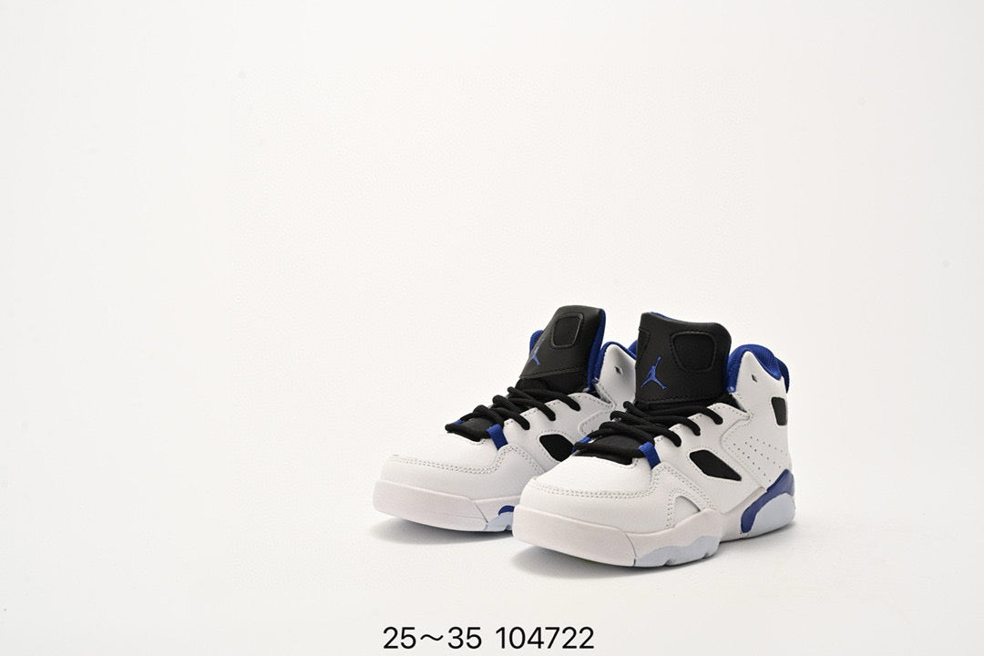 Jordan Fltclb91 series basketball shoes" white, black, blue"