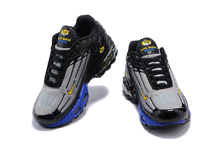 TN air cushion nike air max plus lll" black, gray, blue"