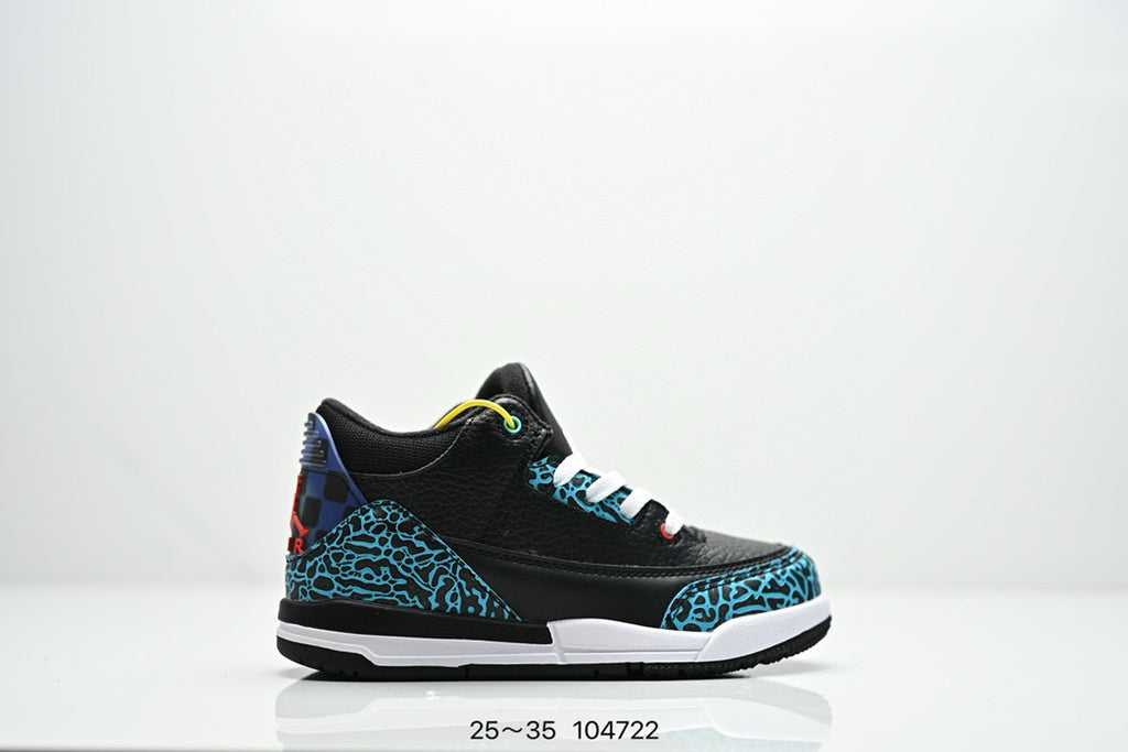 Joe 3"black, blue"