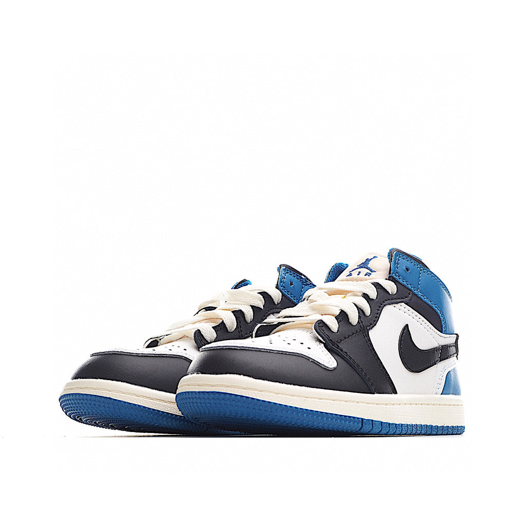 Joe 1 high top stitching joint model" cream, blue, navy"