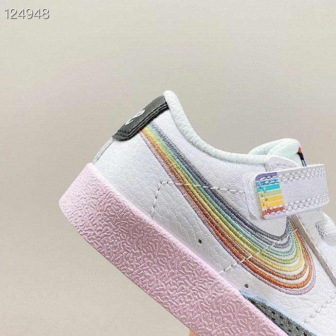 Trail Blazers low-top" white, pink"