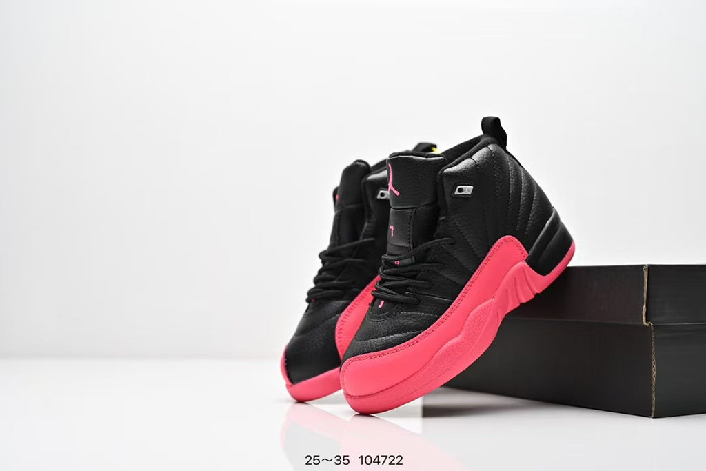 Joe 12 children's shoes" black, pink"