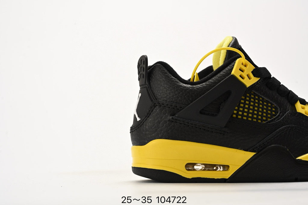 Joe 4 air cushion high quality children's shoes " black, yellow"