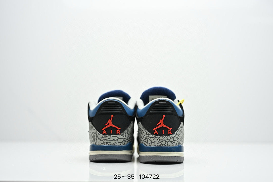 Joe 3"black, blue"