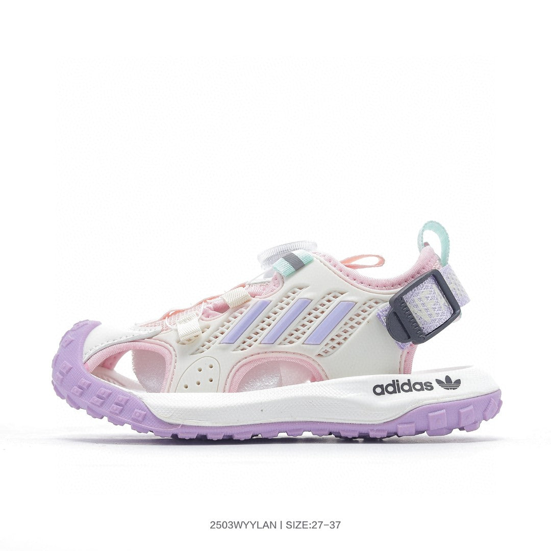 Adidas Altaswim 2.0 Summer Casual Children's Sandals" white, pink, purple"