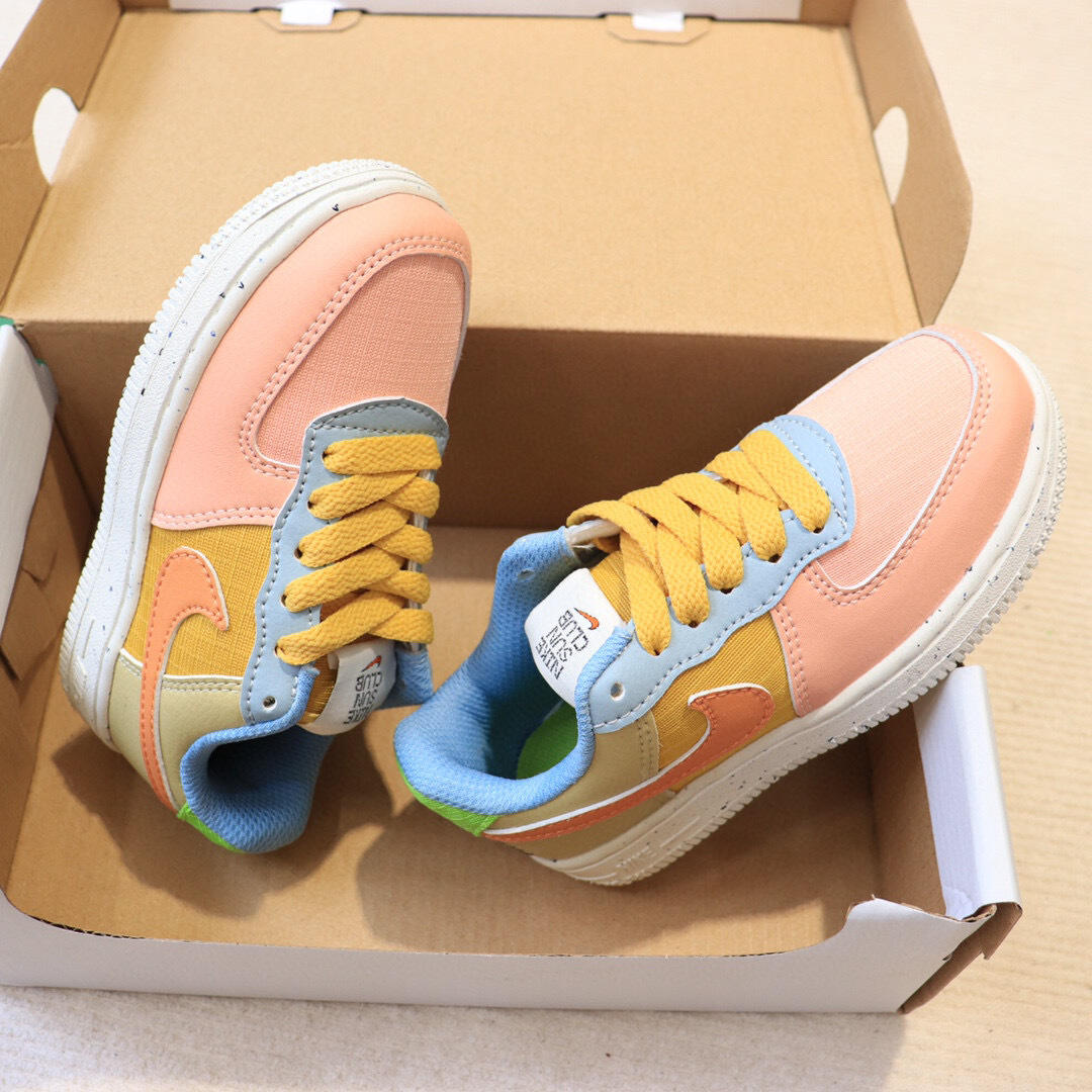 Air Force low-top lace-up sneakers" Multiple color"