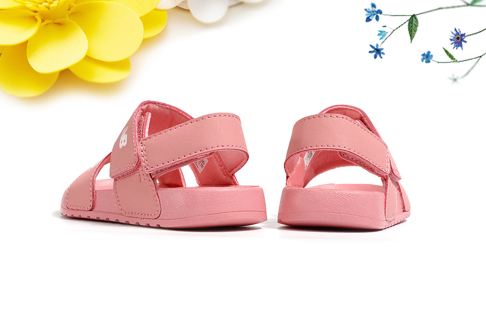 NB double bar sandals" pink"